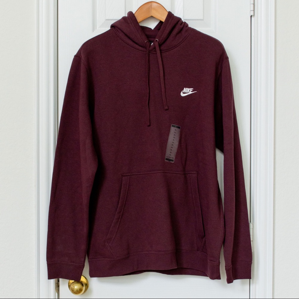 Nike Maroon XL hoodie sweatshirt NWT